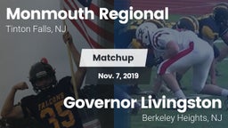 Matchup: Monmouth Regional vs. Governor Livingston  2019
