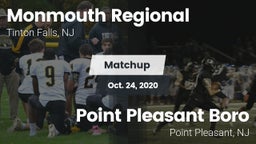 Matchup: Monmouth Regional vs. Point Pleasant Boro  2020