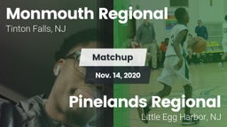 Matchup: Monmouth Regional vs. Pinelands Regional  2020