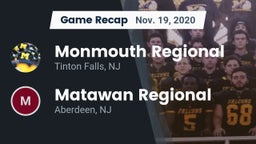 Recap: Monmouth Regional  vs. Matawan Regional  2020