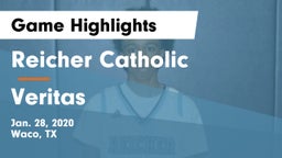 Reicher Catholic  vs Veritas Game Highlights - Jan. 28, 2020