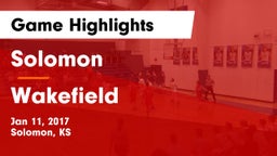 Solomon  vs Wakefield  Game Highlights - Jan 11, 2017