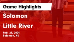 Solomon  vs Little River  Game Highlights - Feb. 29, 2024
