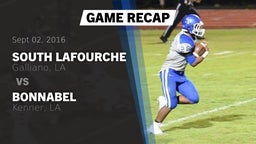 Recap: South Lafourche  vs. Bonnabel  2016