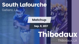 Matchup: South Lafourche vs. Thibodaux  2017