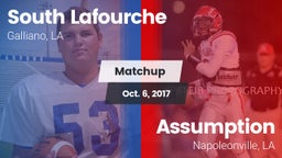 Matchup: South Lafourche vs. Assumption  2017