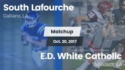Matchup: South Lafourche vs. E.D. White Catholic  2017