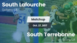 Matchup: South Lafourche vs. South Terrebonne  2017