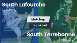 Matchup: South Lafourche vs. South Terrebonne  2018