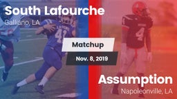 Matchup: South Lafourche vs. Assumption  2019