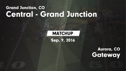 Matchup: Central - Grand vs. Gateway  2016