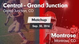 Matchup: Central - Grand vs. Montrose  2016