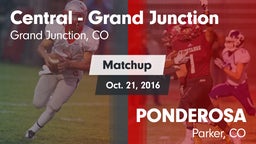 Matchup: Central - Grand vs. PONDEROSA  2016