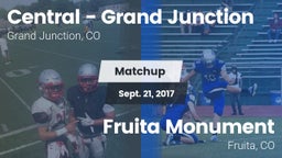 Matchup: Central - Grand vs. Fruita Monument  2017