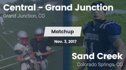Matchup: Central - Grand vs. Sand Creek  2017