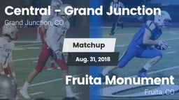 Matchup: Central - Grand vs. Fruita Monument  2018
