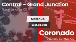 Matchup: Central - Grand vs. Coronado  2018