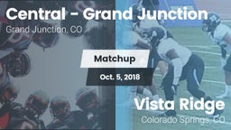 Matchup: Central - Grand vs. Vista Ridge  2018