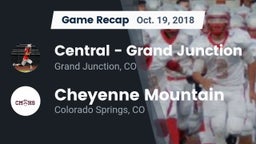 Recap: Central - Grand Junction  vs. Cheyenne Mountain  2018