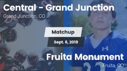 Matchup: Central - Grand vs. Fruita Monument  2019