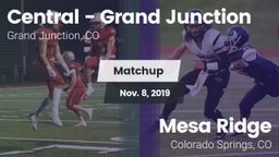 Matchup: Central - Grand vs. Mesa Ridge  2019