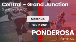 Matchup: Central - Grand vs. PONDEROSA  2020