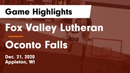 Fox Valley Lutheran  vs Oconto Falls  Game Highlights - Dec. 21, 2020