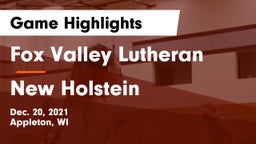 Fox Valley Lutheran  vs New Holstein  Game Highlights - Dec. 20, 2021