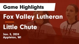 Fox Valley Lutheran  vs Little Chute  Game Highlights - Jan. 5, 2024