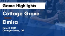 Cottage Grove  vs Elmira  Game Highlights - June 8, 2021