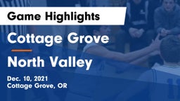 Cottage Grove  vs North Valley  Game Highlights - Dec. 10, 2021