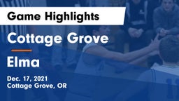 Cottage Grove  vs Elma  Game Highlights - Dec. 17, 2021