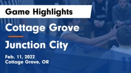 Cottage Grove  vs Junction City Game Highlights - Feb. 11, 2022