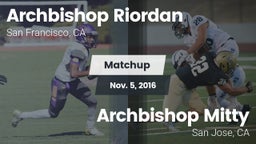 Matchup: Archbishop Riordan vs. Archbishop Mitty  2016