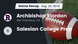 Recap: Archbishop Riordan  vs. Salesian College Prep 2018