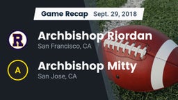 Recap: Archbishop Riordan  vs. Archbishop Mitty  2018