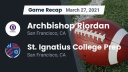 Recap: Archbishop Riordan  vs. St. Ignatius College Prep 2021