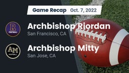 Recap: Archbishop Riordan  vs. Archbishop Mitty  2022