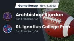 Recap: Archbishop Riordan  vs. St. Ignatius College Prep 2022