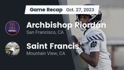 Recap: Archbishop Riordan  vs. Saint Francis  2023
