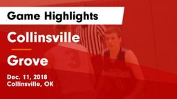 Collinsville  vs Grove  Game Highlights - Dec. 11, 2018