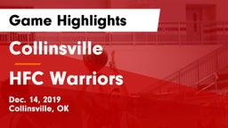 Collinsville  vs HFC Warriors Game Highlights - Dec. 14, 2019