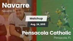 Matchup: Navarre  vs. Pensacola Catholic  2018