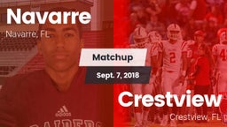 Matchup: Navarre  vs. Crestview  2018
