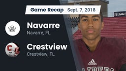 Recap: Navarre  vs. Crestview  2018