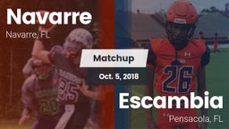 Matchup: Navarre  vs. Escambia  2018