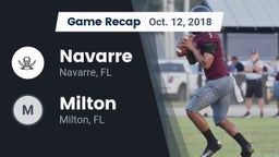 Recap: Navarre  vs. Milton  2018