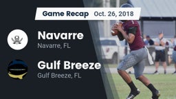 Recap: Navarre  vs. Gulf Breeze  2018