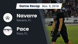 Recap: Navarre  vs. Pace  2018