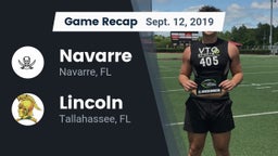 Recap: Navarre  vs. Lincoln  2019